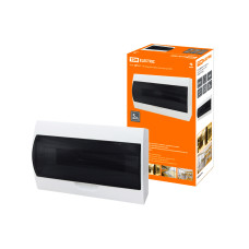 Бокс TDM ЩРН-П IP41, 18 модулей, навесной пластик /15 Бокс TDM ЩРН-П IP41, 18 модулей, навесной пластик /15