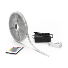 Gauss Лента LED Basic 5050/60 12V 10W/m 700lm/m RGB 10mm IP20 3м  в комплекте 1/50