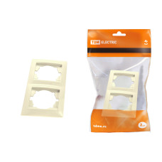 Рамка TDM 2-х постовая, вертикальная, сл. кость "Лама" ЦЕНА ▼ Рамка TDM 2-х постовая, вертикальная, сл. кость "Лама" ЦЕНА ▼