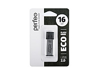 Perfeo USB флэш-диск 16GB E03 Silver economy series