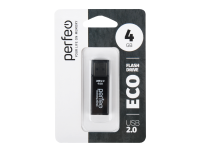 Perfeo USB флэш-диск 4GB E03 Black economy series