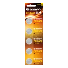Батарейка DAEWOO CR2032-BP5 3V 100/5000
