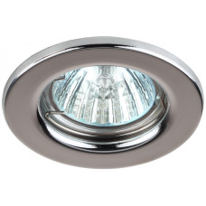 Точечный светильник ЭРА ST1 CH MR16 12V 50W, штампованный, хром 3/100/4200 Точечный светильник ЭРА ST1 CH MR16 12V 50W, штампованный, хром 3/100/4200