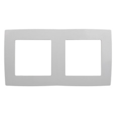 Рамка на 2 поста, Эра12, 12-5002-01 ЭРА белый /мин.пар.5шт