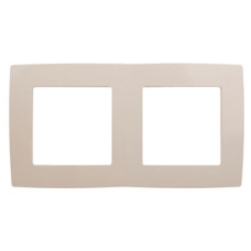 Рамка на 2 поста, Эра12, 12-5002-02 ЭРА слоновая кость 10/100