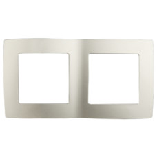 Рамка на 2 поста, Эра12, 12-5002-04 ЭРА шампань 10/100