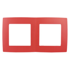 Рамка на 2 поста, Эра12, 12-5002-23 ЭРА красный 10/100 ЦЕНА ▼