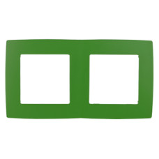 Рамка на 2 поста, Эра12, 12-5002-27 ЭРА зелёный 10/100 ЦЕНА ▼