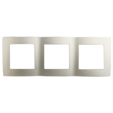 Рамка на 3 поста, Эра12, 12-5003-04 ЭРА шампань 15/150