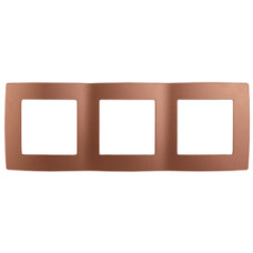 Рамка на 3 поста, Эра12, 12-5003-14 ЭРА медь 15/150 ЦЕНА ▼ Рамка на 3 поста, Эра12, 12-5003-14 ЭРА медь 15/150 ЦЕНА ▼