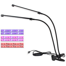 Светильник светодиодный для растений на прищепке Black