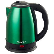 Чайник МАТРЁНА MA-002 электрический (1,8 л) стальной зеленый