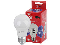 ЭРА Лампа светодиодная RED LINE LED A60-15W-865-E27 груша, холодный свет