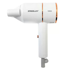 Фен ELX-HD11-C01 белый/золото (1200 Вт, 220-240В) ERGOLUX