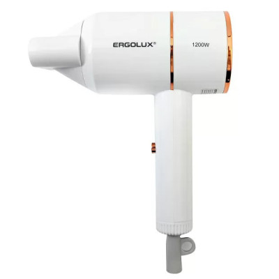 Фен ELX-HD11-C01 белый/золото (1200 Вт, 220-240В) ERGOLUX