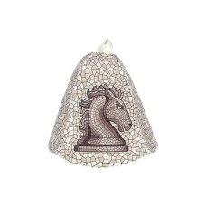 Шапка "Ход конем" Банные штучки, войлок 100%  /20