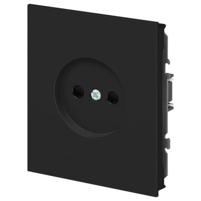 Розетка ЭРА Arktik 16-2106-05 без заземления 2P 16А-250В антрацит