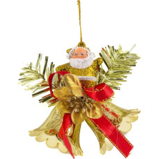 Украшение "Колокольчик" SYLD17-115, размер: 11*10 см, материал: пластмасса, полиэстер Украшение "Колокольчик" SYLD17-115, размер: 11*10 см, материал: пластмасса, полиэстер