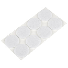 Накладки-протекторы для мебели самоклеящиеся 35мм,  белый Рыжий кот  5/12