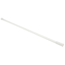 Карниз для ванной SCR-1A, алюминий,  цвет: белый,  длина: 1,1-2 м Рыжий кот