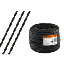 Ретро провод "Эко" 2*2,5 витой ГОСТ черный (20м) TDM /20