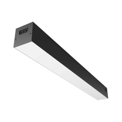 Линейный светильник Ultraflash LPL-6010 LED 50Вт, 4000K, 220В,1200х55х55 черный
