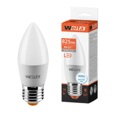 WOLTA Лампа светодиодная C37 10Вт 825лм 4000К Е27 3/50