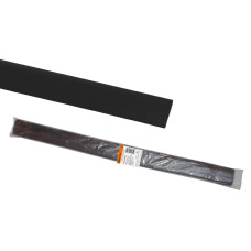 Термоусаживаемая трубка ТУТнг TDM 12/6, черная по 1м (50 м/упак)  /мин.пар.10м