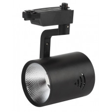 Трековый светильник ЭРА TR1 - 30 BK  30Вт COB 4000К, черный 10/160