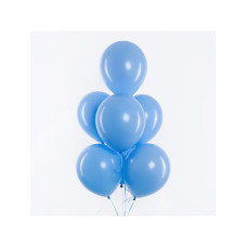 Воздушные шары латексные 12" пастель "Голубой", набор 100 шт. арт. 612111