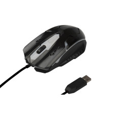 Мышь проводная Ritmix ROM-311 Black Черный Мышь проводная Ritmix ROM-311 Black Черный