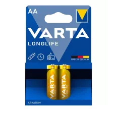 Батарейка VARTA Longlife AA LR6 Alkaline BL 2 2/20/100 Батарейка VARTA Longlife AA LR6 Alkaline BL 2 2/20/100