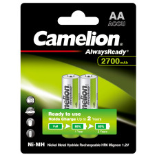 Аккумулятор Camelion AA-2700-BP2 NH Always Ready 24/384 Аккумулятор Camelion AA-2700-BP2 NH Always Ready 24/384
