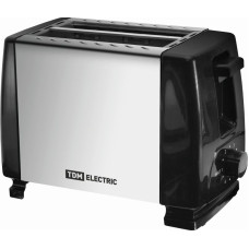 Тостер "Утро", нержавеющая сталь, 2 тоста, 700 Вт, черный TDM 1/12