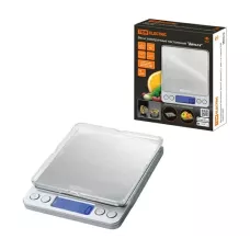 Весы электронные настольные "Дельта", деление 0,1 г, макс. 3 кг, серебро, TDM 1/40 Весы электронные настольные "Дельта", деление 0,1 г, макс. 3 кг, серебро, TDM 1/40