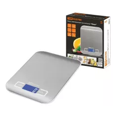 Весы электронные настольные "Юнит", деление 1 г, макс. 10 кг, серебро, TDM 1/40