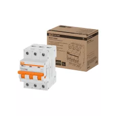 Авт. выкл. TDM ВА47-100 3Р 100А 10кА х-ка С Авт. выкл. TDM ВА47-100 3Р 100А 10кА х-ка С