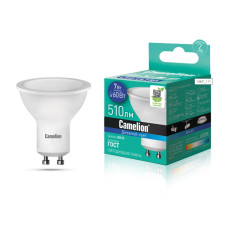 Camelion Лампа светодиодная LED7-GU10/865/GU10 (7Вт 220В) 2/10 Camelion Лампа светодиодная LED7-GU10/865/GU10 (7Вт 220В) 2/10