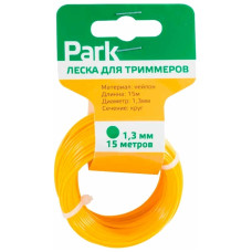 Леска для триммеров Park 1,3мм*15м, круг 5/85