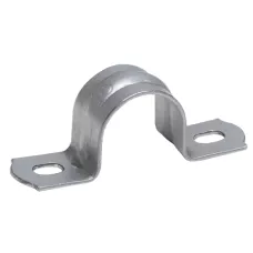 ЭРА Скоба металлическая двухлапковая d 25-26мм (100шт) (100/1000/48000) ЦЕНА▼