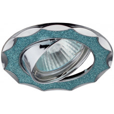 Точечный светильник ЭРА DK17 CH/SHBL1 MR16 12V, 50W, декор "звезда со стеклянной крошкой", хром/гол. Точечный светильник ЭРА DK17 CH/SHBL1 MR16 12V, 50W, декор "звезда со стеклянной крошкой", хром/гол.