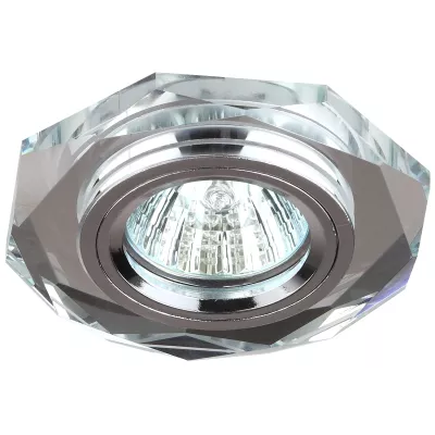 Точечный светильник ЭРА DK5 SH/SL  MR16,12V, 50W, GU5,3 серебряный блеск