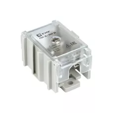 Распределительный блок проходной РБП 35 (1х35-4х6 мм2) 125/50А EKF PROxima Распределительный блок проходной РБП 35 (1х35-4х6 мм2) 125/50А EKF PROxima