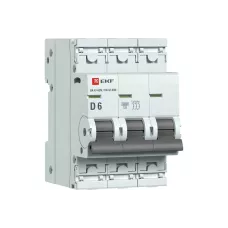 Автоматический выключатель ВА 47-63N 3P 40А (D) 4,5 кА PROXIMA EKF