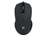 Мышь DEFENDER MM-310, USB, 3 кнопки, 1000dpi, черный, Тип сенсора: оптический