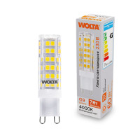 WOLTA Лампа светодиодная WSTD-JCD-7W4KG9-C 7Вт 4000K G9