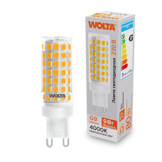WOLTA Лампа светодиодная WSTD-JCD-9W4KG9-C 9Вт 4000K G9
