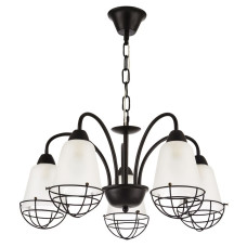 Подвесной светильник Lumin'arte PRISON D550*720, Тип ламп E14*5*60W, материал: металл,стекло /1 Подвесной светильник Lumin'arte PRISON D550*720, Тип ламп E14*5*60W, материал: металл,стекло /1