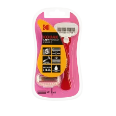 Станок бритв Kodak LADY Prem Razor 5 2 сменные кассеты, 5 лезв роз CAT 30423398 1/12