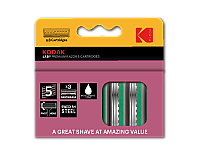 Сменные кассеты для бритья Kodak LADY Prem Razor 5 лезвий 3 штуки роз CAT 304234711 /72